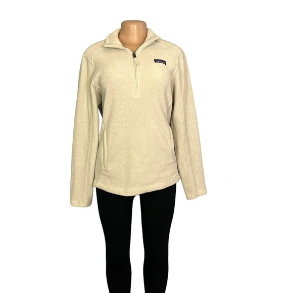Patagonia Synchilla Cream 1/4 Zip Pullover - Picture 3 of 9
